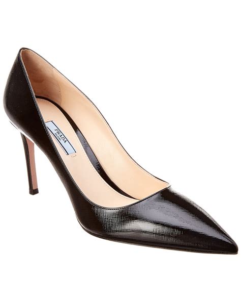 prada saffiano leather pointy-toe mule|Prada Livermore.